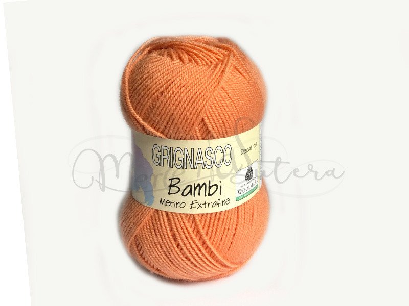Filato pura lana baby BAMBI - Grignasco lana