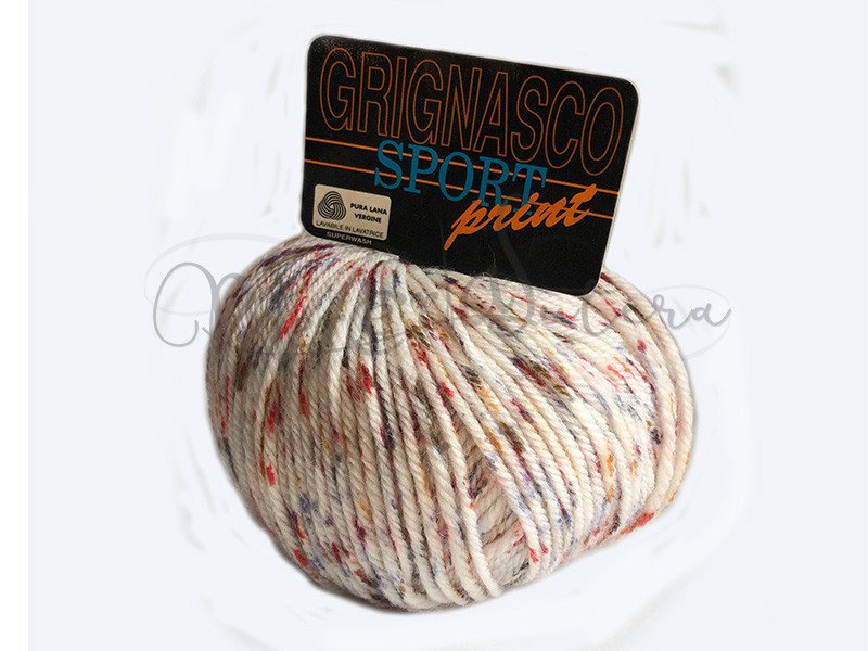 Filato pura lana SPORT PRINT - GRIGNASO FILATI