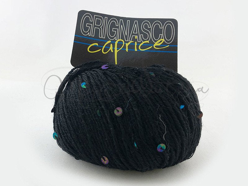 Filato lana/cotone con paillettes - Caprice - Grignasco Filati