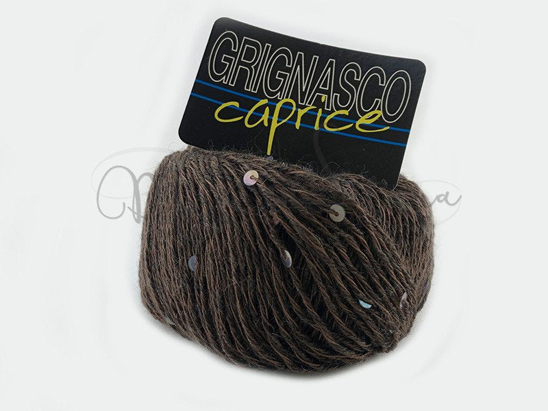 Filato lana/cotone con paillettes - Caprice - Grignasco Filati