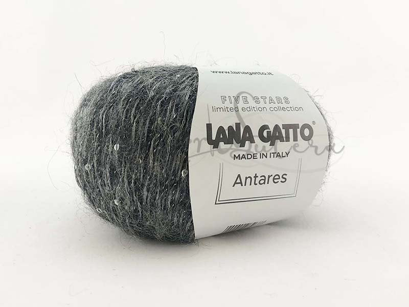Filato con paillettes - Antares - Lana Gatto