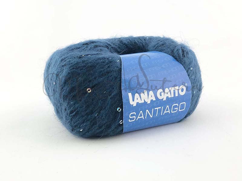 Filato mohair con paillettes - Santiago - Lana Gatto