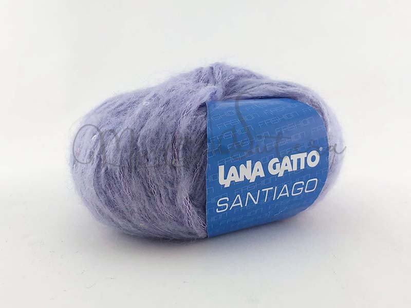 Filato mohair con paillettes - Santiago - Lana Gatto