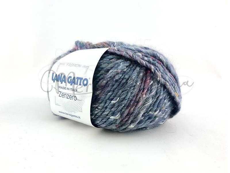 Filato sfumato - Zenzero - Lana Gatto