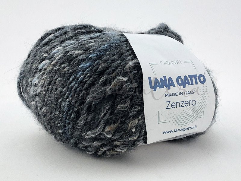 Filato sfumato - Zenzero - Lana Gatto