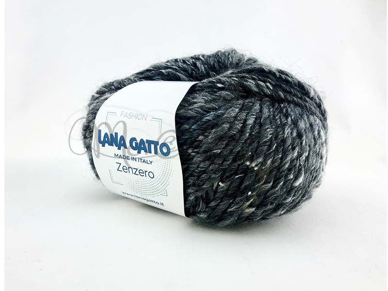 Filato sfumato - Zenzero - Lana Gatto