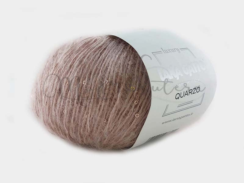 Filato con paillettes Quarzo - Lana Gatto