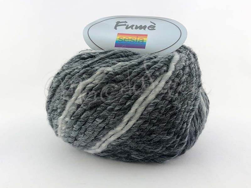 Filato bicolore - Fumè - Lane Sesia
