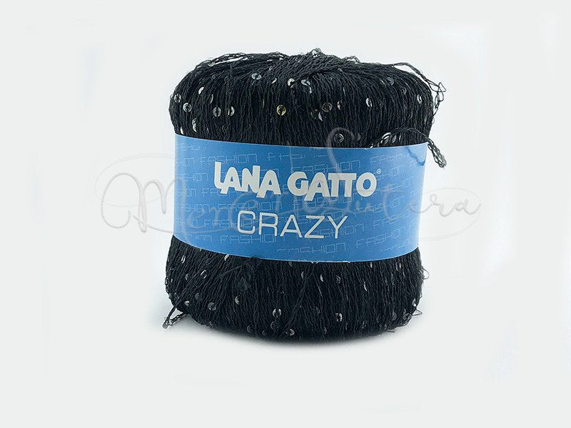 Filato con paillettes - Crazy - Lana Gatto