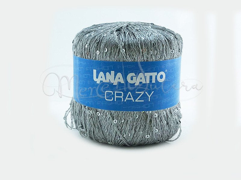 Filato con paillettes - Crazy - Lana Gatto