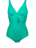 Costume intero - scollo a V - Linea Mare Blu