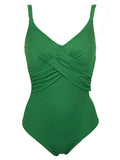 Costume intero con incrocio - Linea Mare Blu