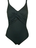 Costume intero con incrocio - Linea Mare Blu