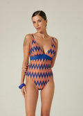 Costume intero lurex zig zag - BiQueen
