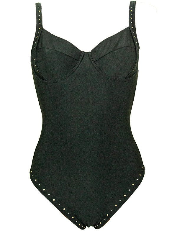 Costume intero con borchie - Luna