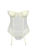 Guêpière pizzo valencienne Clara