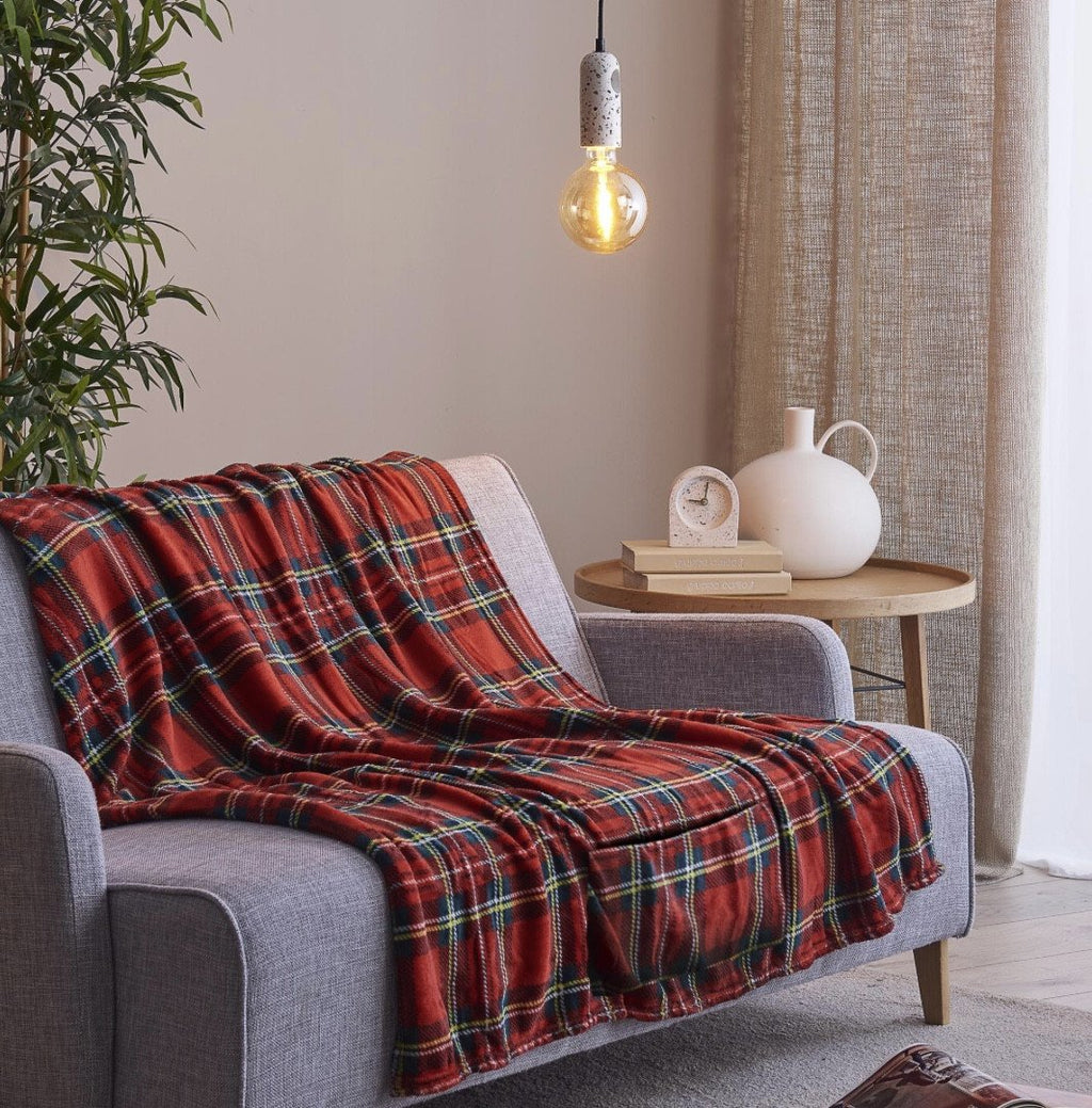 Plaid natalizio scozzese - Maè by ViaRoma,60