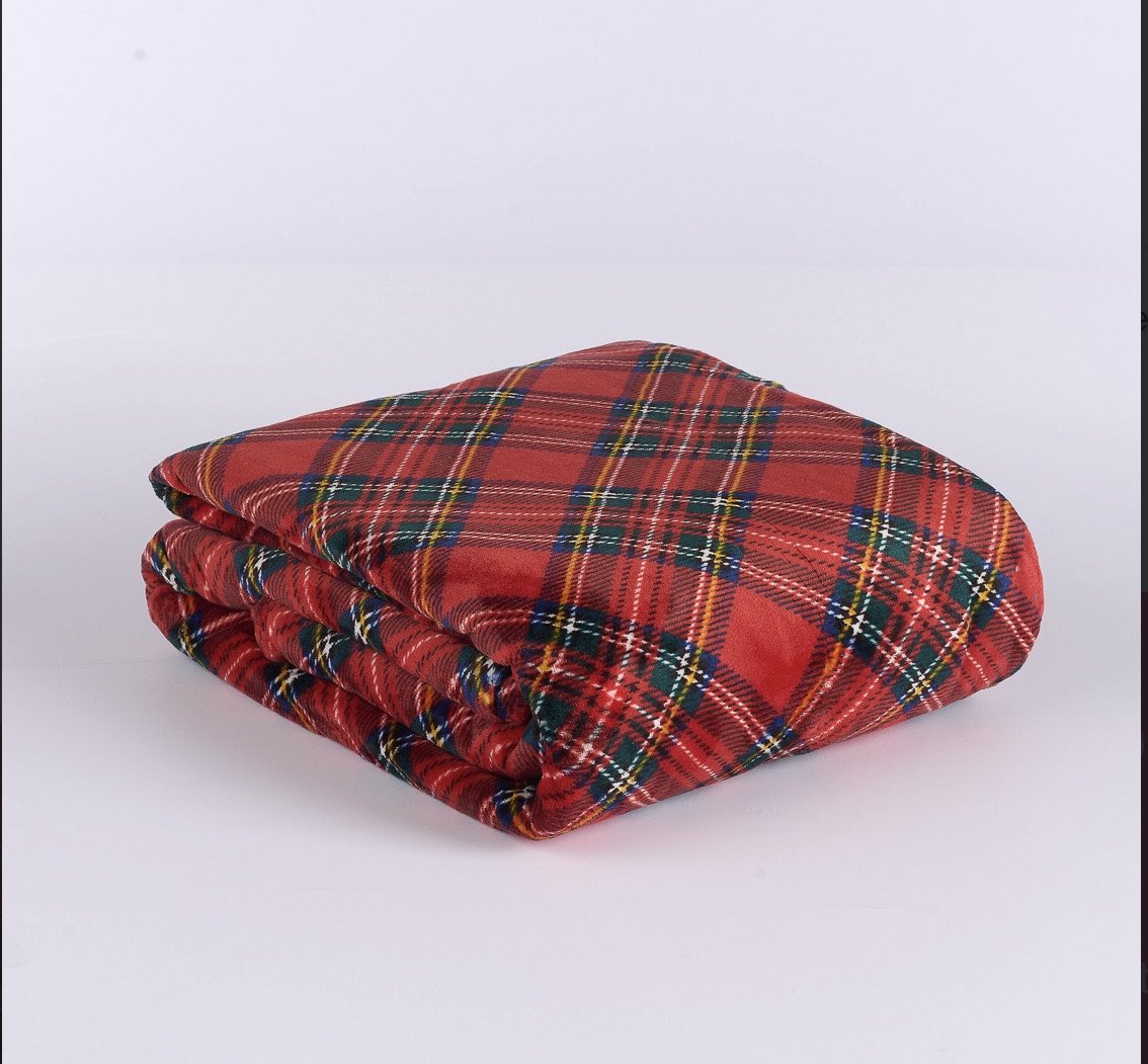 Plaid natalizio scozzese - Maè by ViaRoma,60