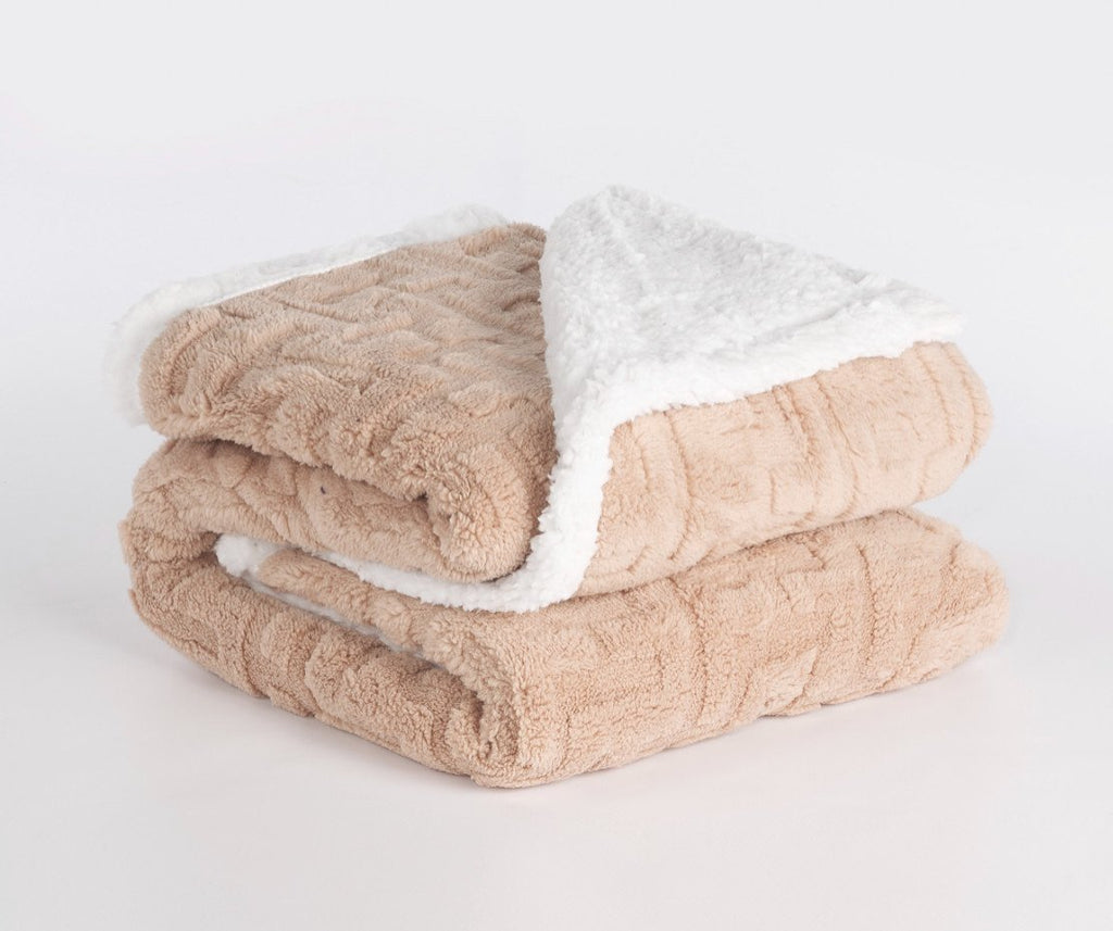 Plaid Trendy Peluche 120x150 cm - Maè by Via Roma,60
