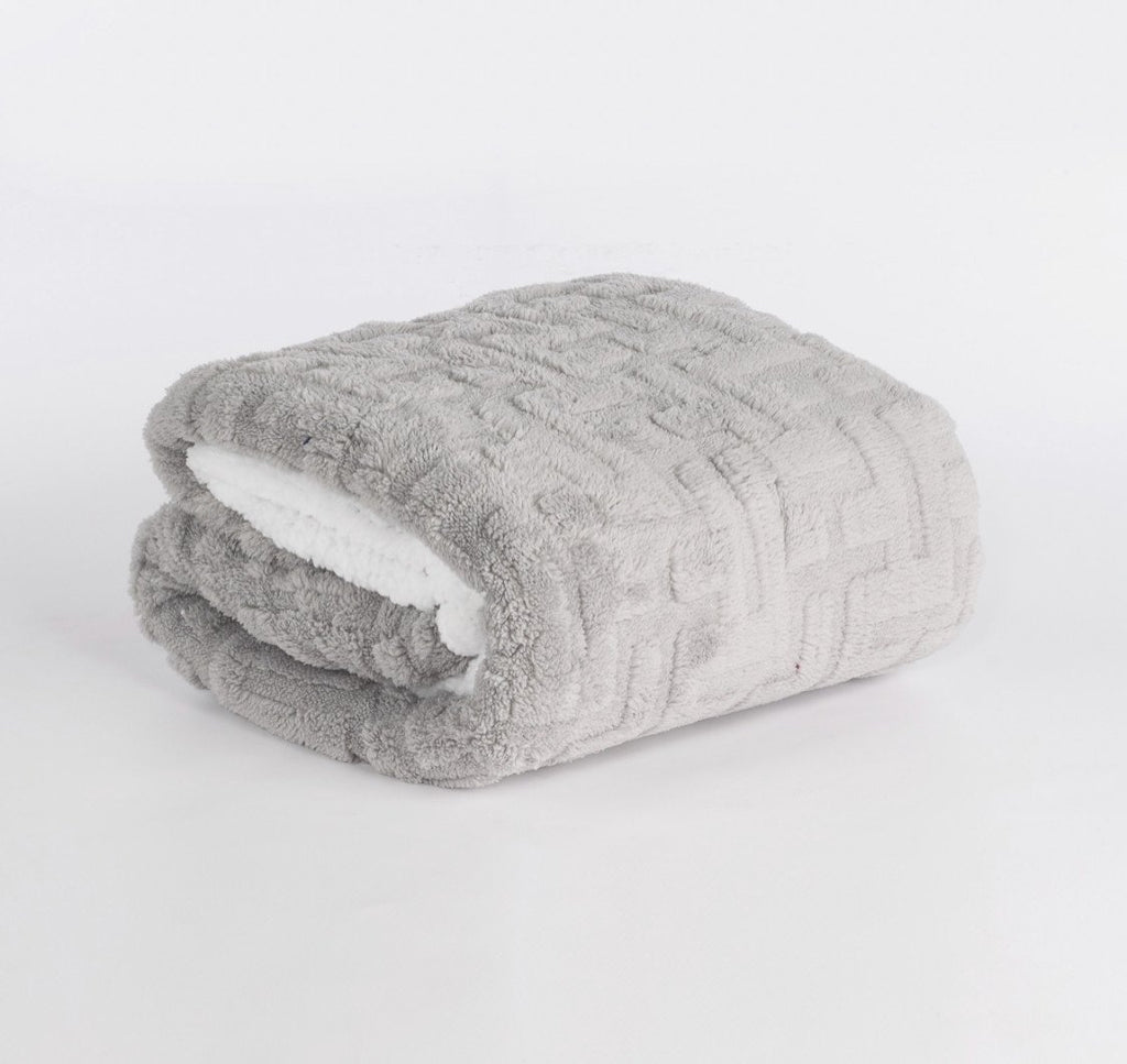 Plaid Trendy Peluche 120x150 cm - Maè by Via Roma,60