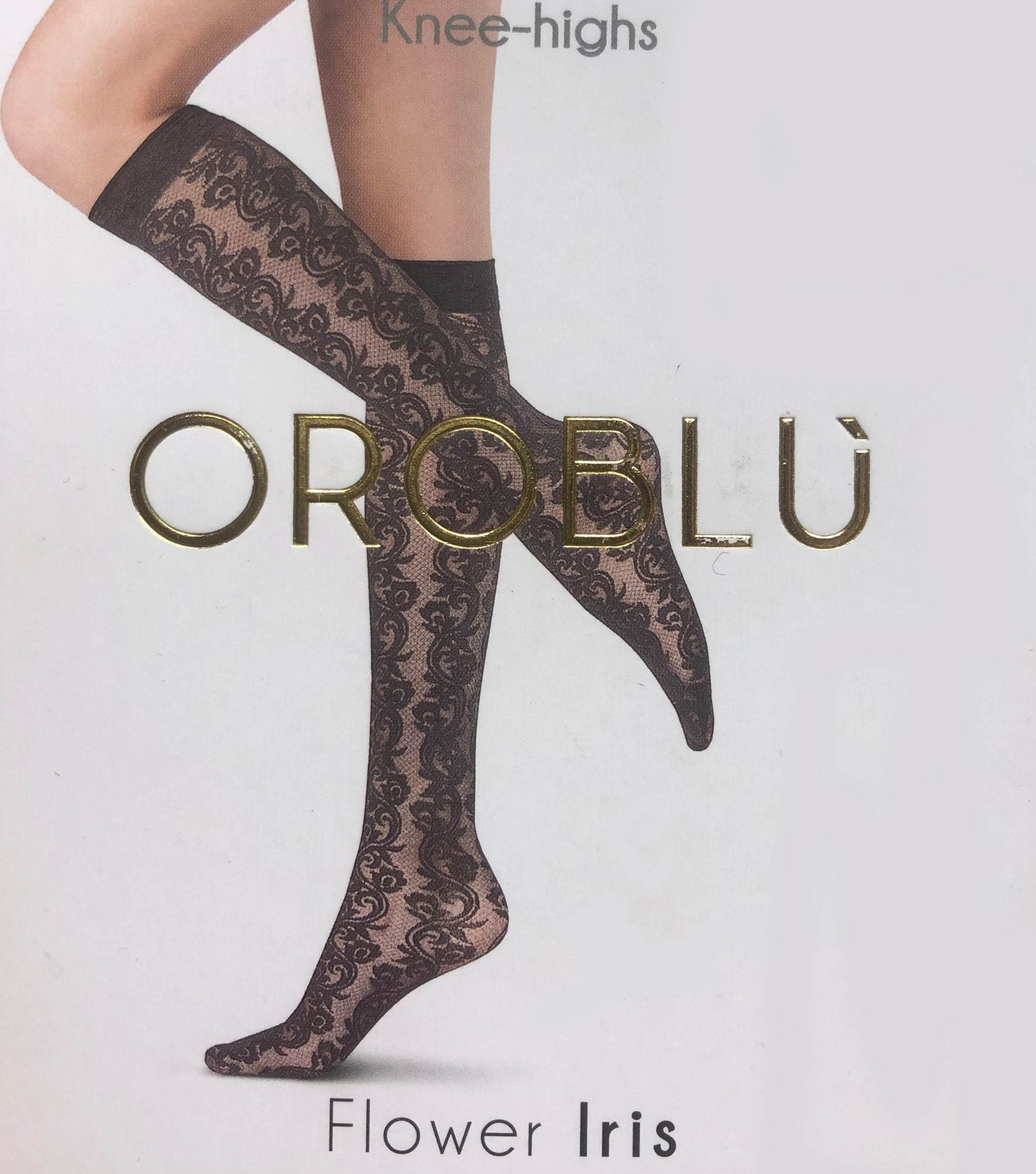 Gambaletto in pizzo Flower Iris - Oroblu