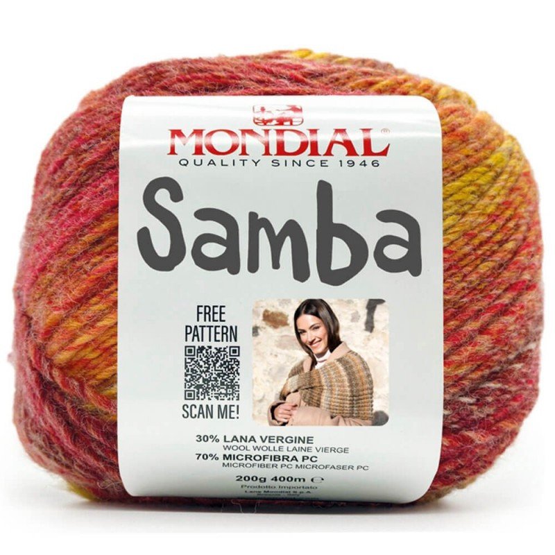 Filato muticolor SAMBA - Lane Mondial