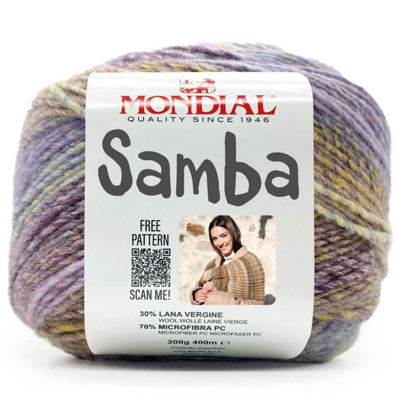 Filato muticolor SAMBA - Lane Mondial