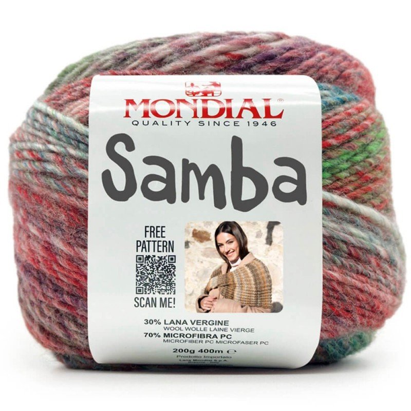 Filato muticolor SAMBA - Lane Mondial