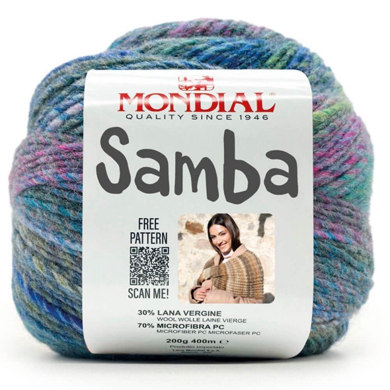 Filato muticolor SAMBA - Lane Mondial