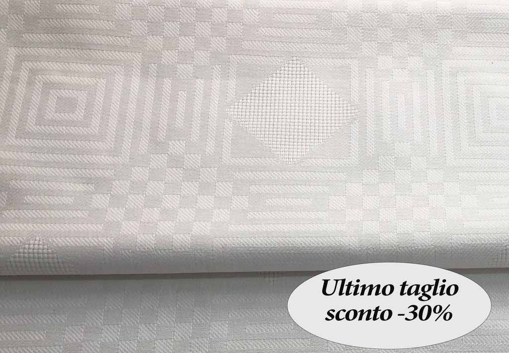Tessuto Zweigart Taio con riquadri - H. 170 CM