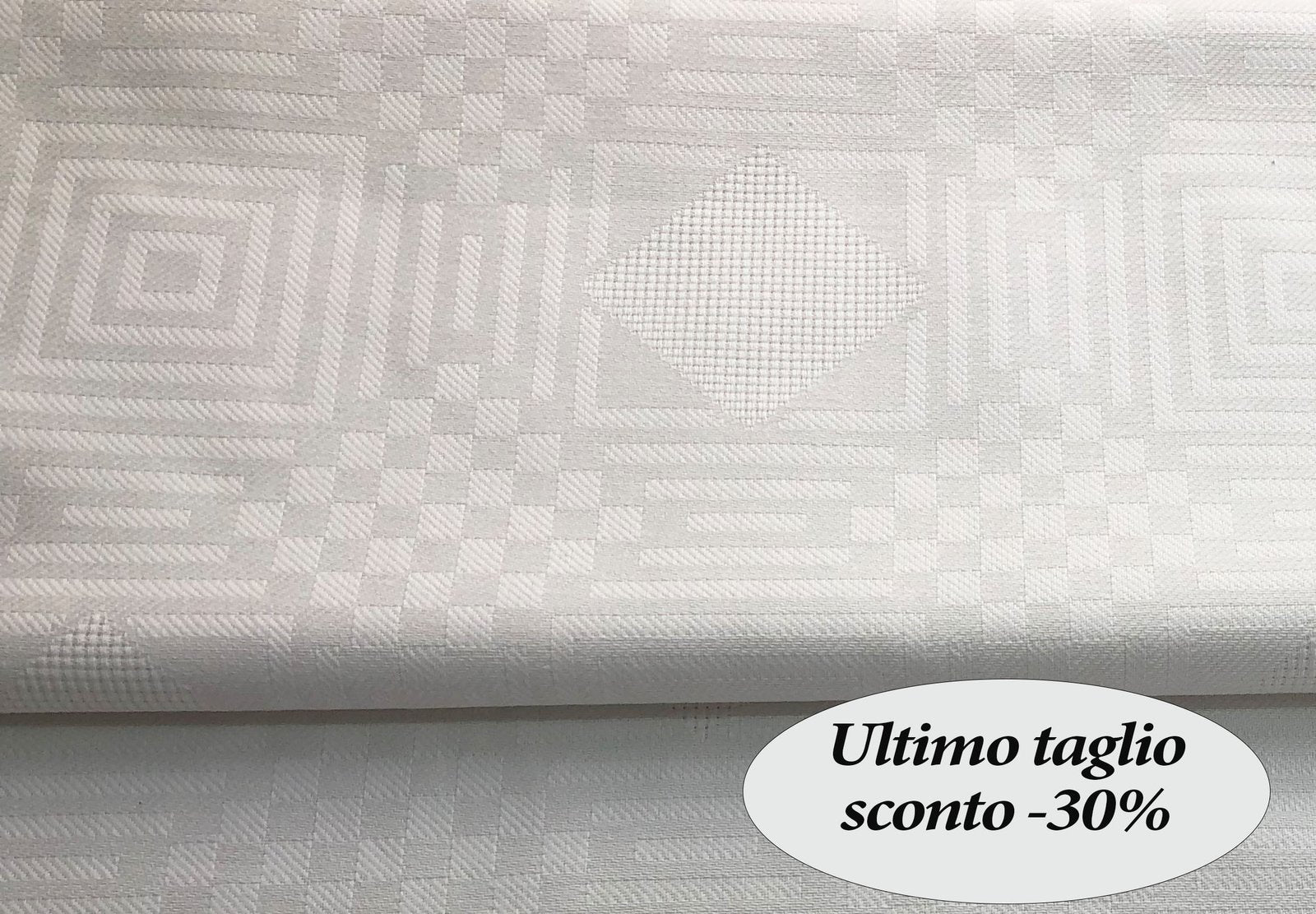 Tessuto Zweigart Taio con riquadri - H. 170 CM