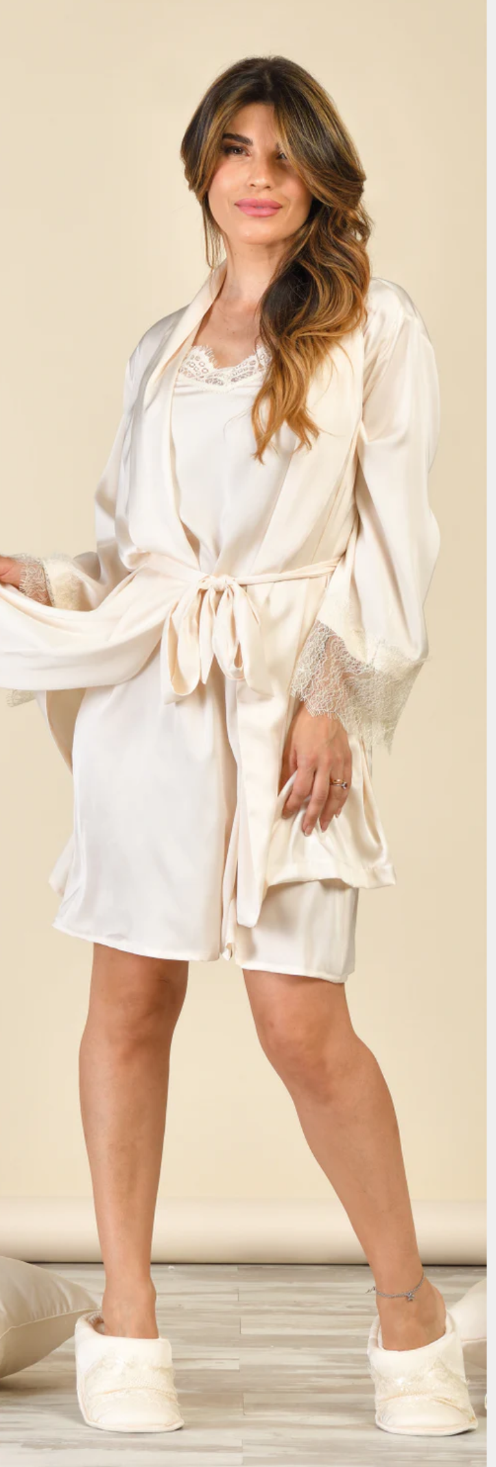 Completo sposa in saten - La Nuit est Belle