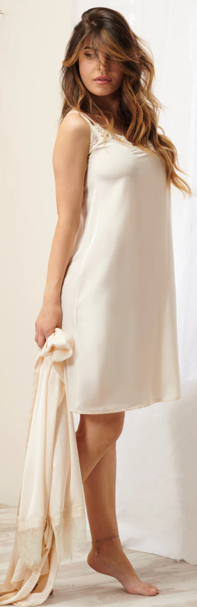 Completo sposa in saten - La Nuit est Belle