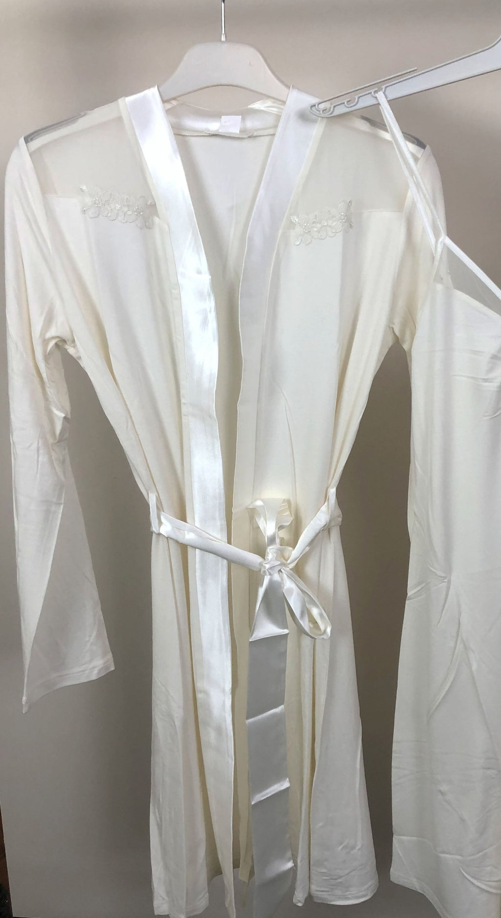 Kimono in viscosa con tulle e pizzo - ZARAH - LISCA LINGERIE