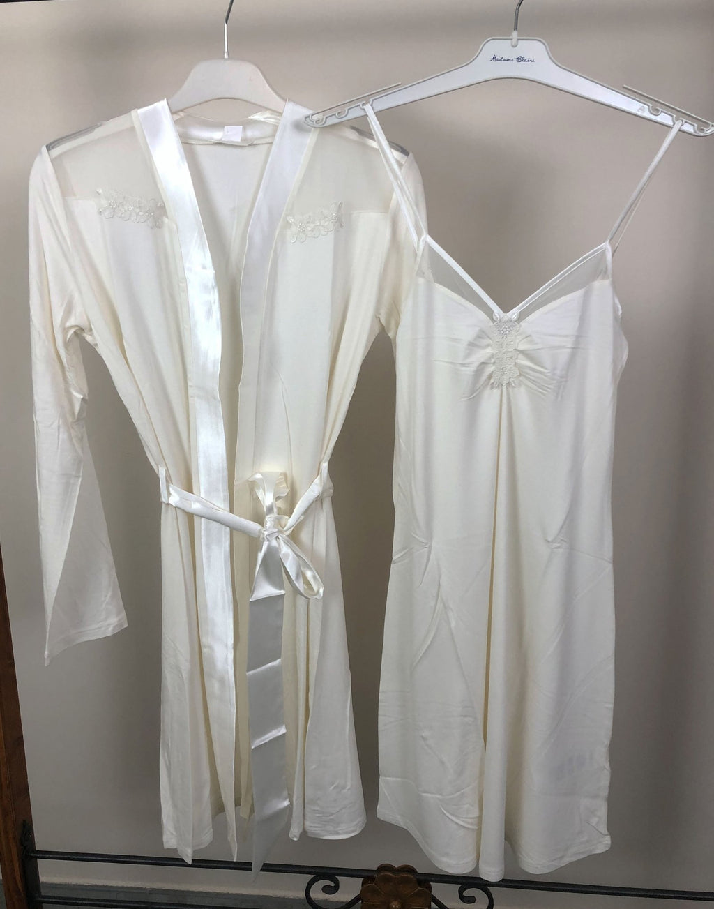 Kimono in viscosa con tulle e pizzo - ZARAH - LISCA LINGERIE