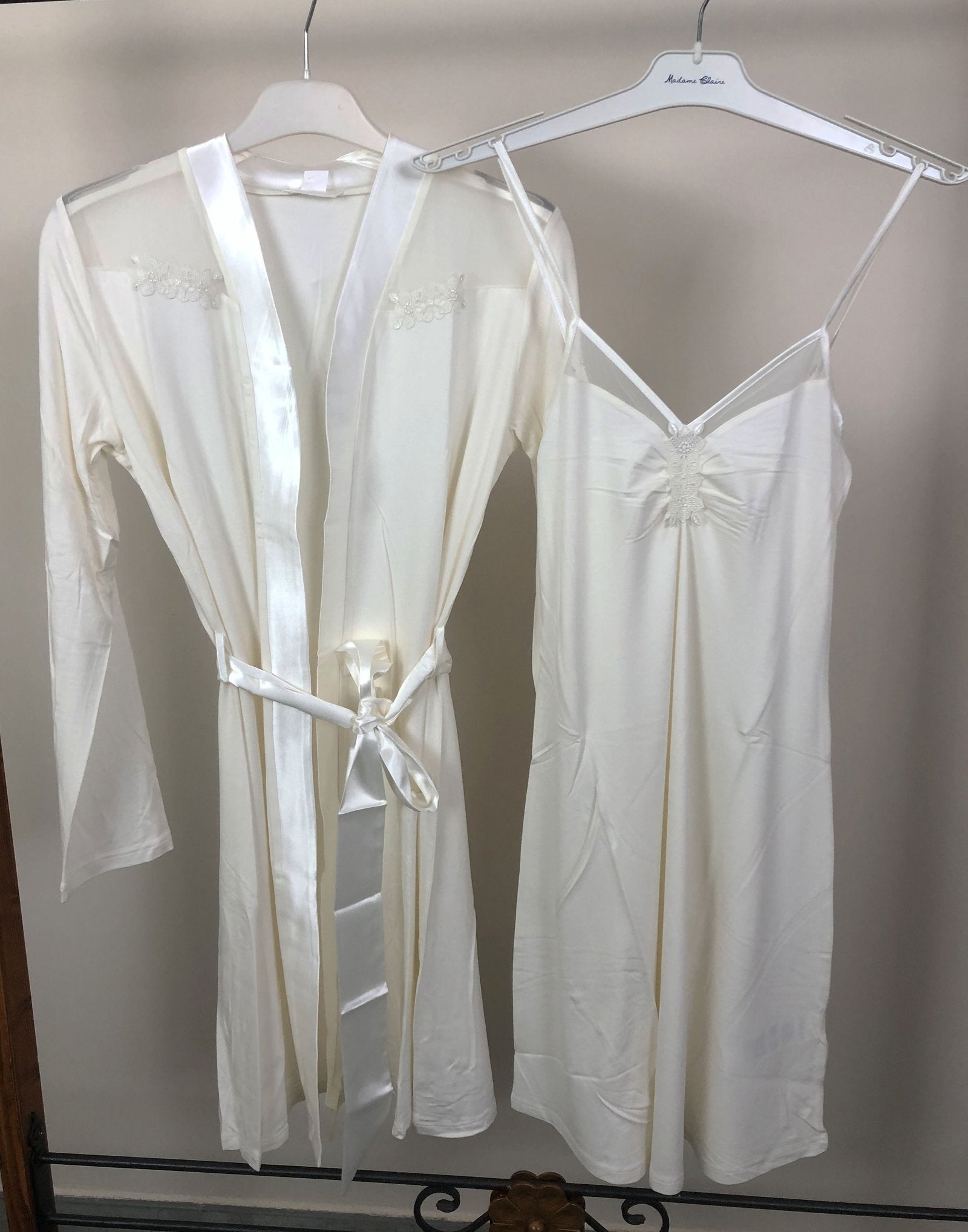 Kimono in viscosa con tulle e pizzo - ZARAH - LISCA LINGERIE