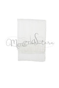 Stola Basic con Frangia Bianco