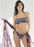 Bikini fascia cachemire + pareo