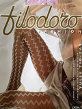 Collant tulle zig zag - Filodoro