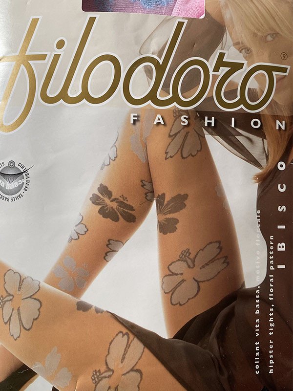 Collant fiori Ibisco - filodoro