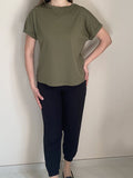 Pantalone donna con elastico alla caviglia - Diva's - PT313