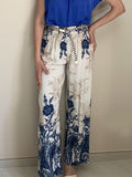 Pantalone ramage e fiori - North Pole