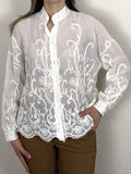 Camicia ricami in cotone - North Pole