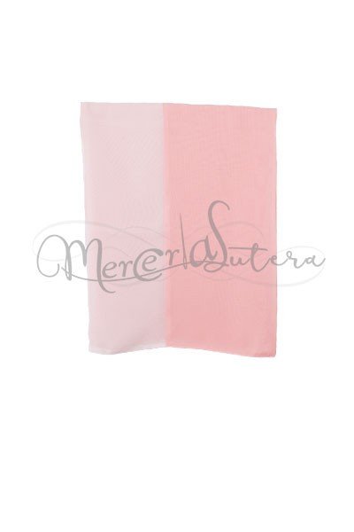 Stola basic bicolore