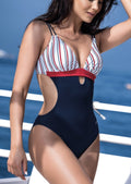 Trikini donna righe