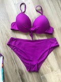 Bikini coppa tinta unica - Accadueo