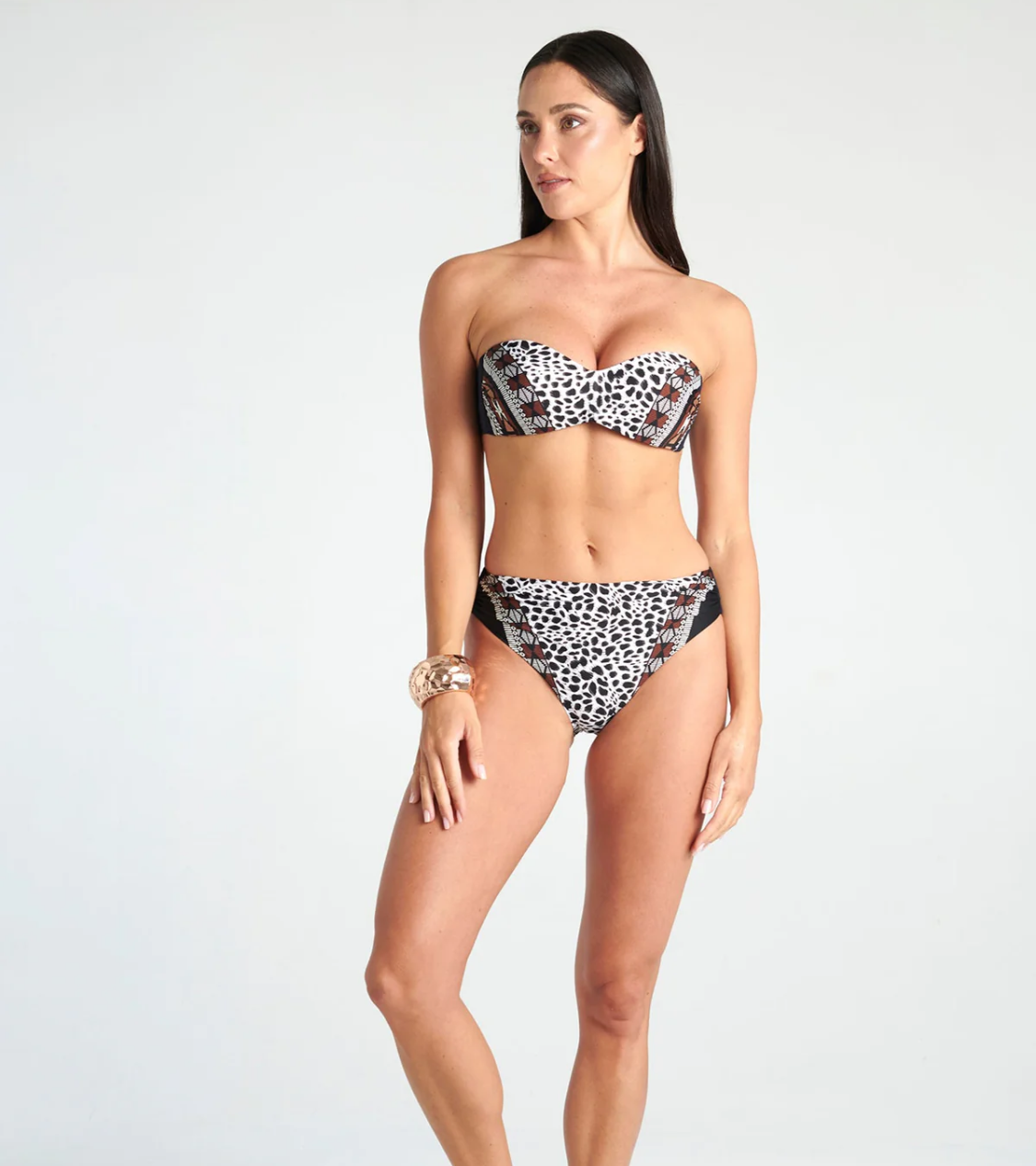Bikini fascia etnico - Coppa C - Marika Mare