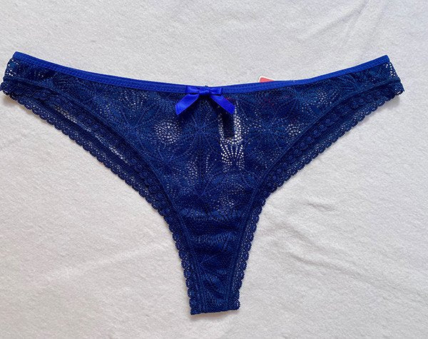 Brasiliano in pizzo blu - Passionata