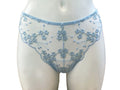 Slip con ricamo su tulle - vita alta - EVELYN - Cookie