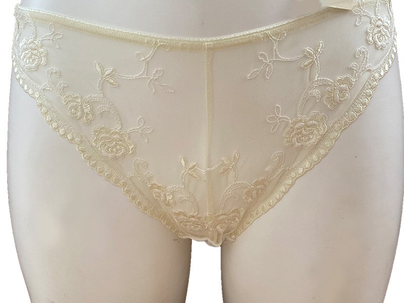 Slip sposa in tulle con ricami - LUNA - Wedding slip